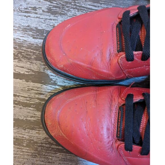 Air Jordan Retro  97  Men\'s Red High Top Basketball Shoes Size 13